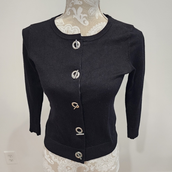 Premise Studio Black Cardigan XS - Picture 2 of 5